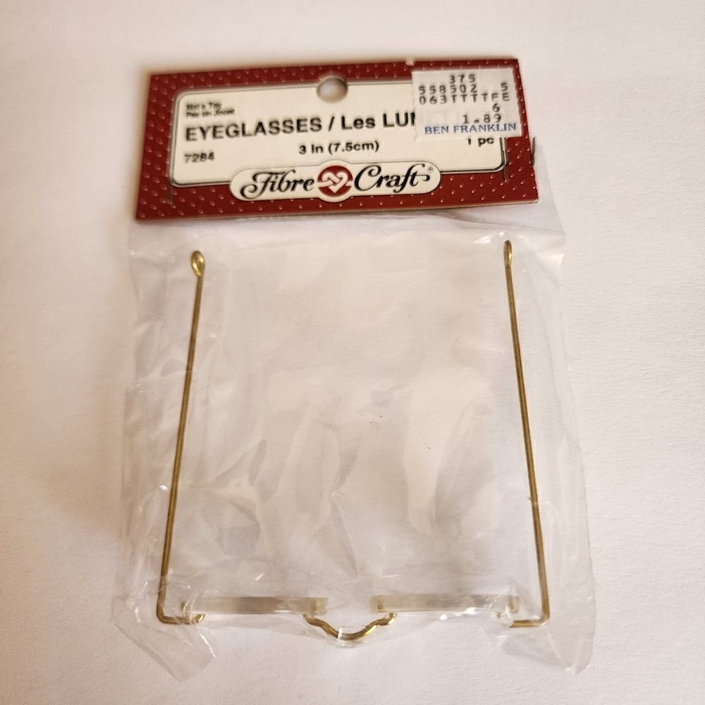 Fibre Craft Doll Eyeglasses